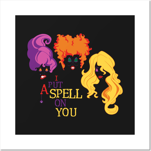 Sanderson Sisters Spell Wall Art by ChristopherDesigns